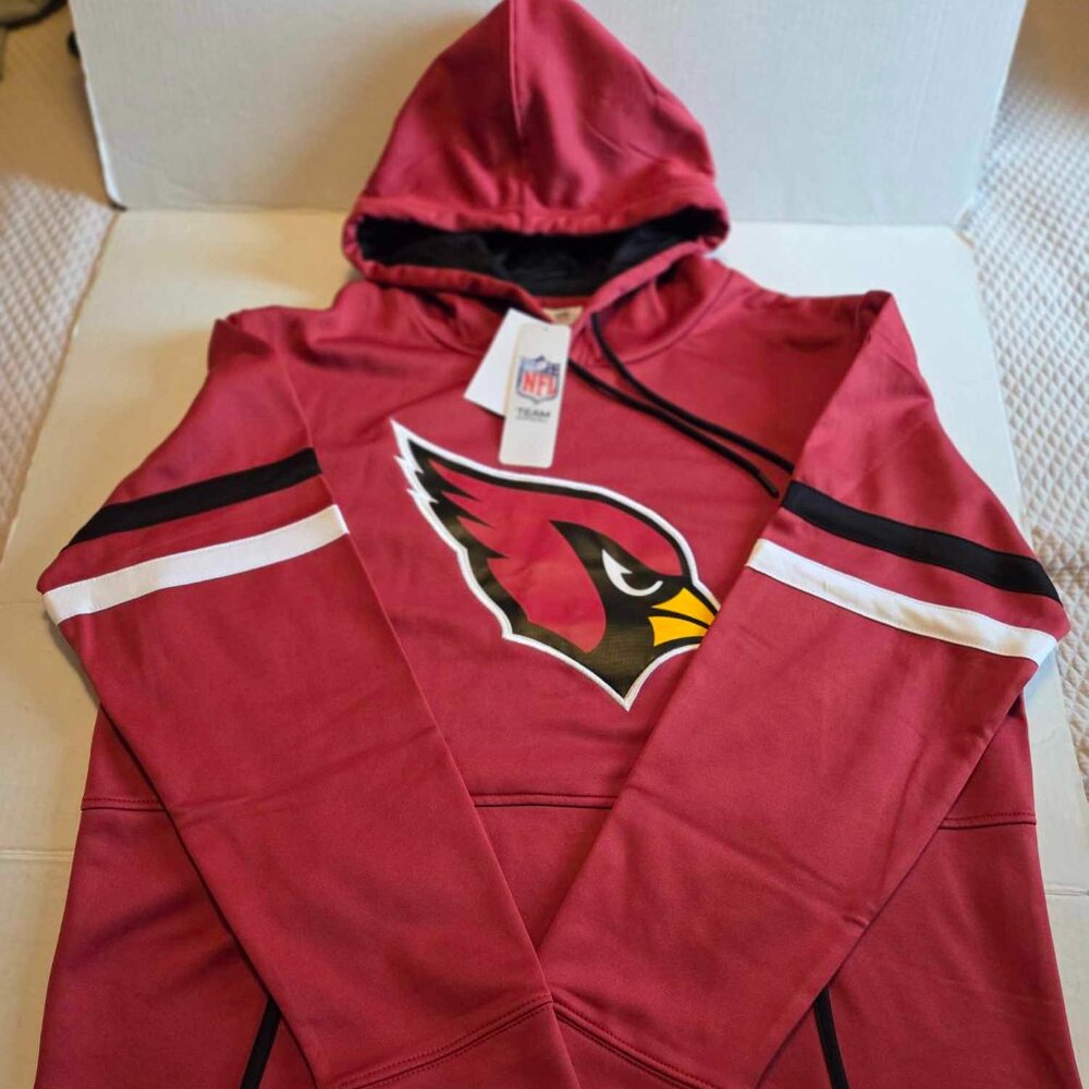 Fanatics Cardinals Arizona NFL On the Ball Hoodie Sweatshirt Sz Large NWT